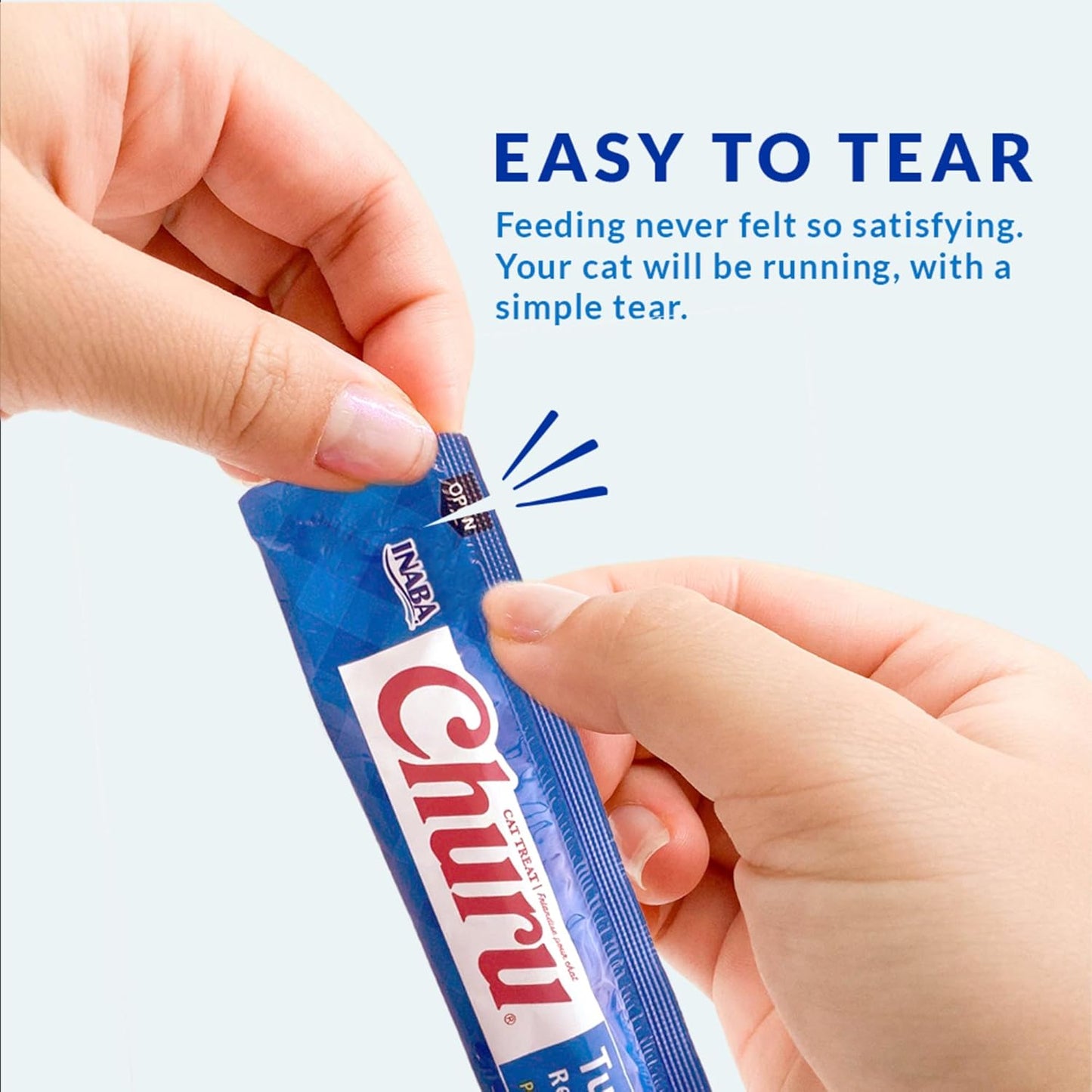 Churu Cat Treats, Lickable, Squeezable Creamy Purée with Vitamin E, 0.5 Ounces per Tube, 120 Tubes Total, Chicken Variety