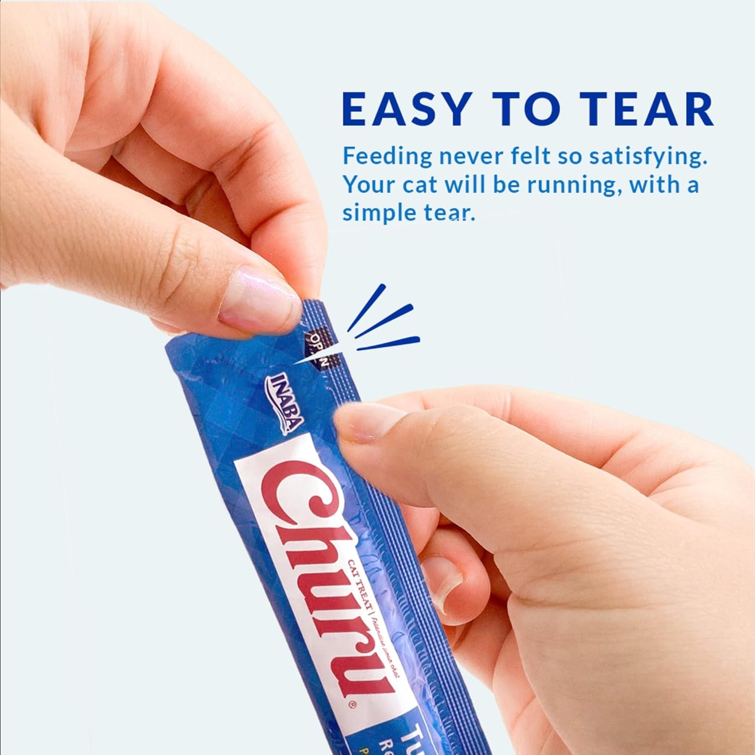 Churu Cat Treats, Lickable, Squeezable Creamy Purée with Vitamin E, 0.5 Ounces per Tube, 120 Tubes Total, Chicken Variety