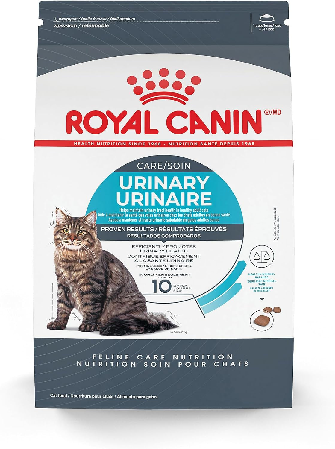 Feline Care Nutrition Urinary Care Adult Dry Cat Food, 3 Lb Bag