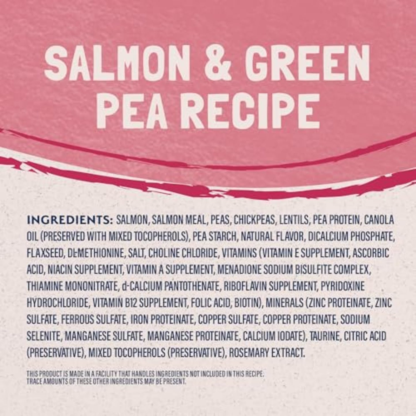 Limited Ingredient Adult Grain-Free Dry Cat Food, Salmon & Green Pea Recipe, 10 Pound (Pack of 1)