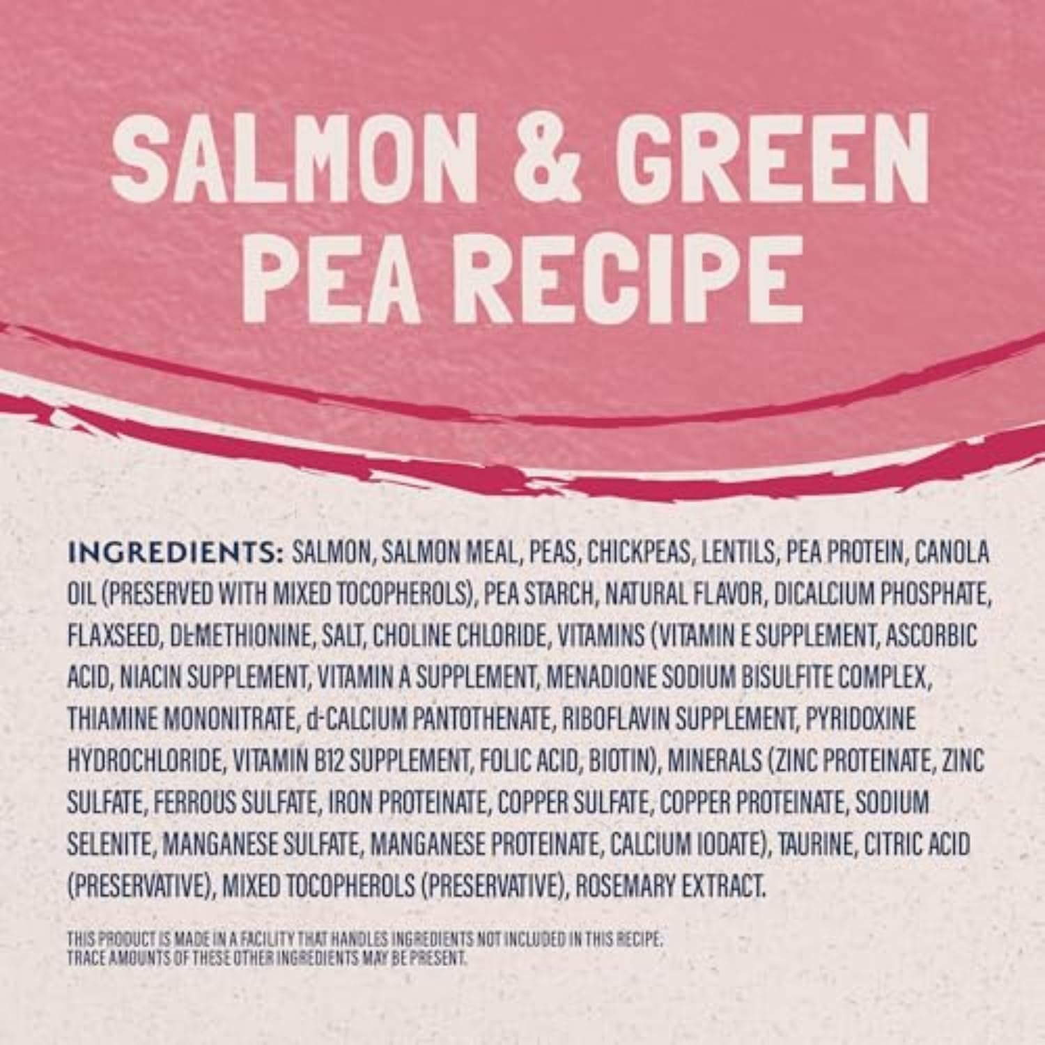 Limited Ingredient Adult Grain-Free Dry Cat Food, Salmon & Green Pea Recipe, 10 Pound (Pack of 1)