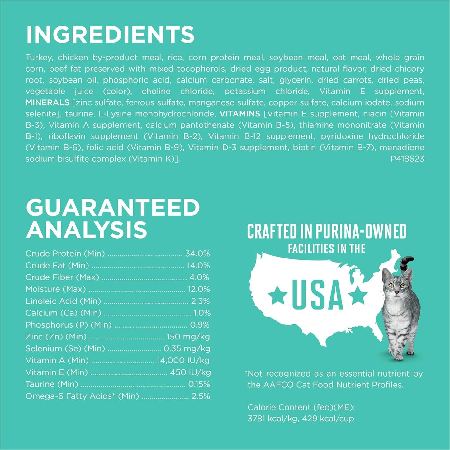 Sensitive Stomach, Sensitive Skin, Natural Dry Cat Food, +Plus Sensitive Skin and Stomach Formula - 16 Lb. Bag