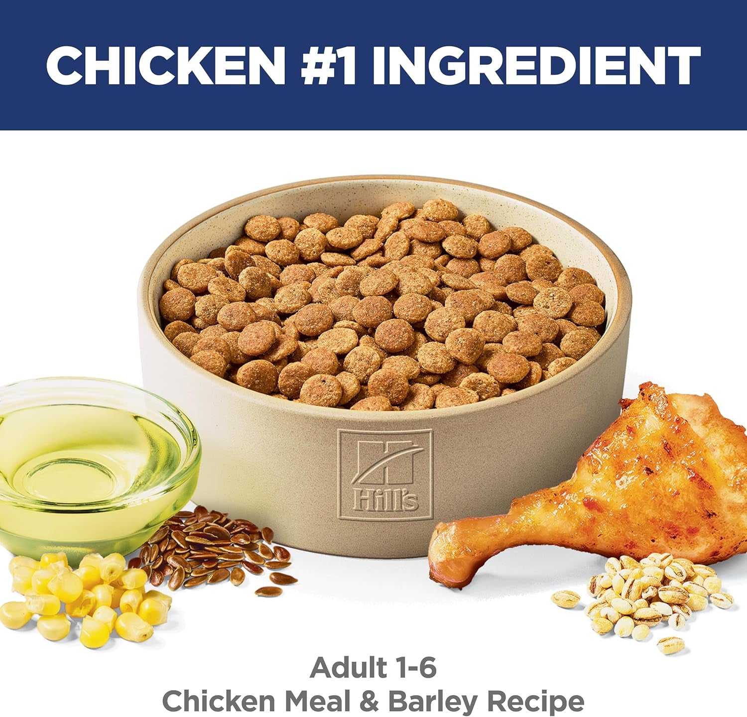 Adult 1-6 Premium Nutrition Dry Dog Food, Chicken & Barley, 35 Lb Bag (Pack of 1)