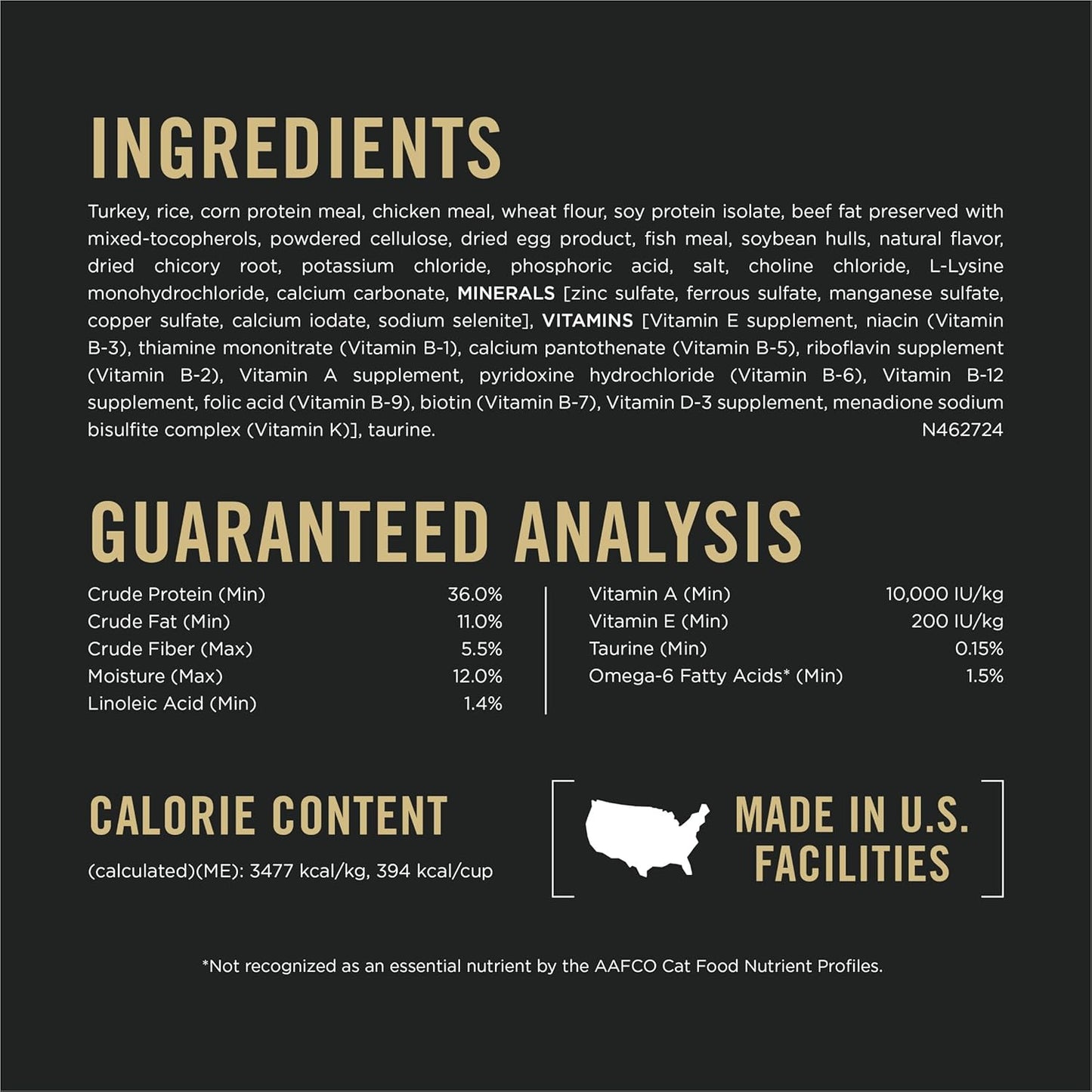 Hairball Management, Indoor Cat Food, Turkey and Rice Formula - 16 Lb. Bag