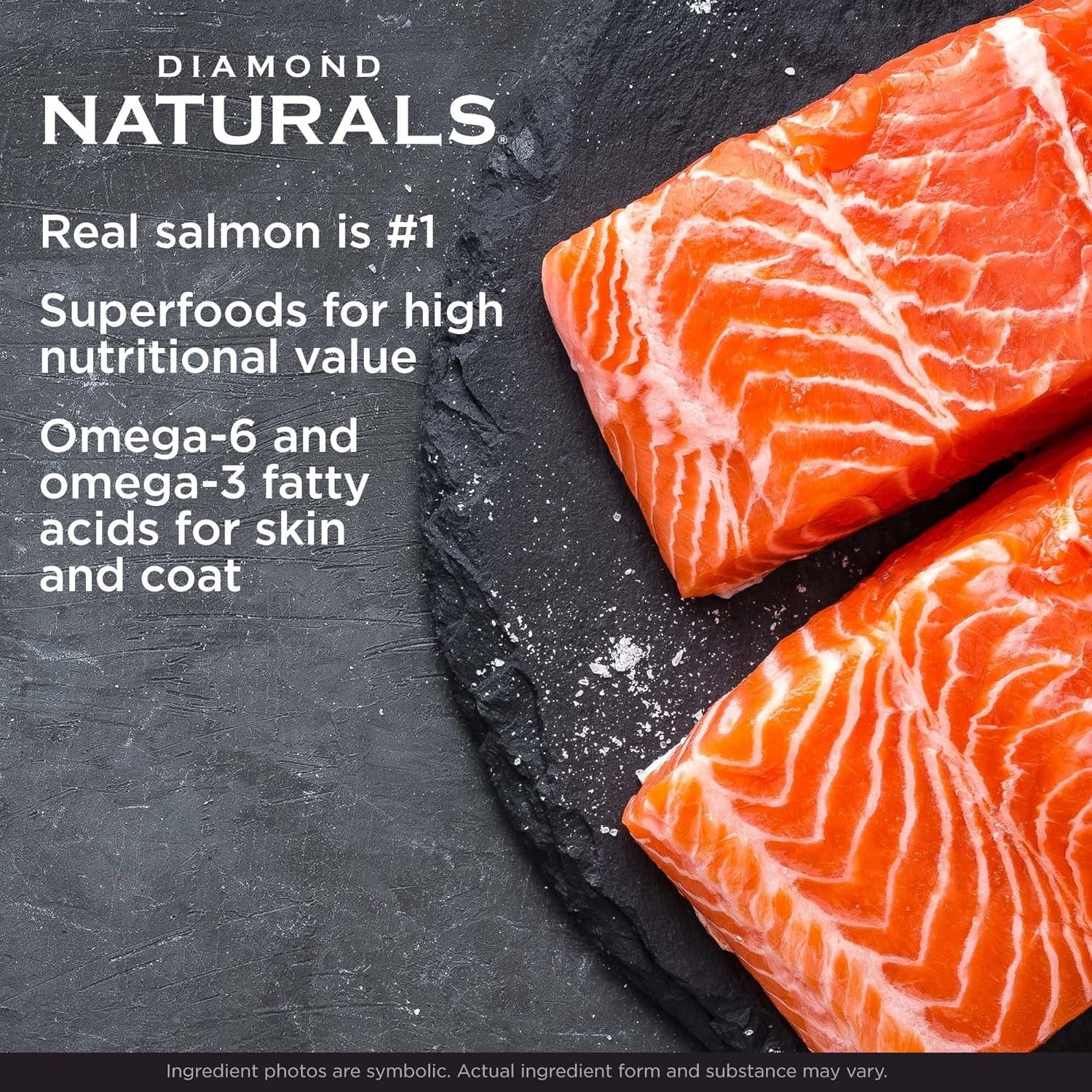 Skin & Coat Real Meat Recipe Dry Dog Food with Wild Caught Salmon 30 Pound (Pack of 1)