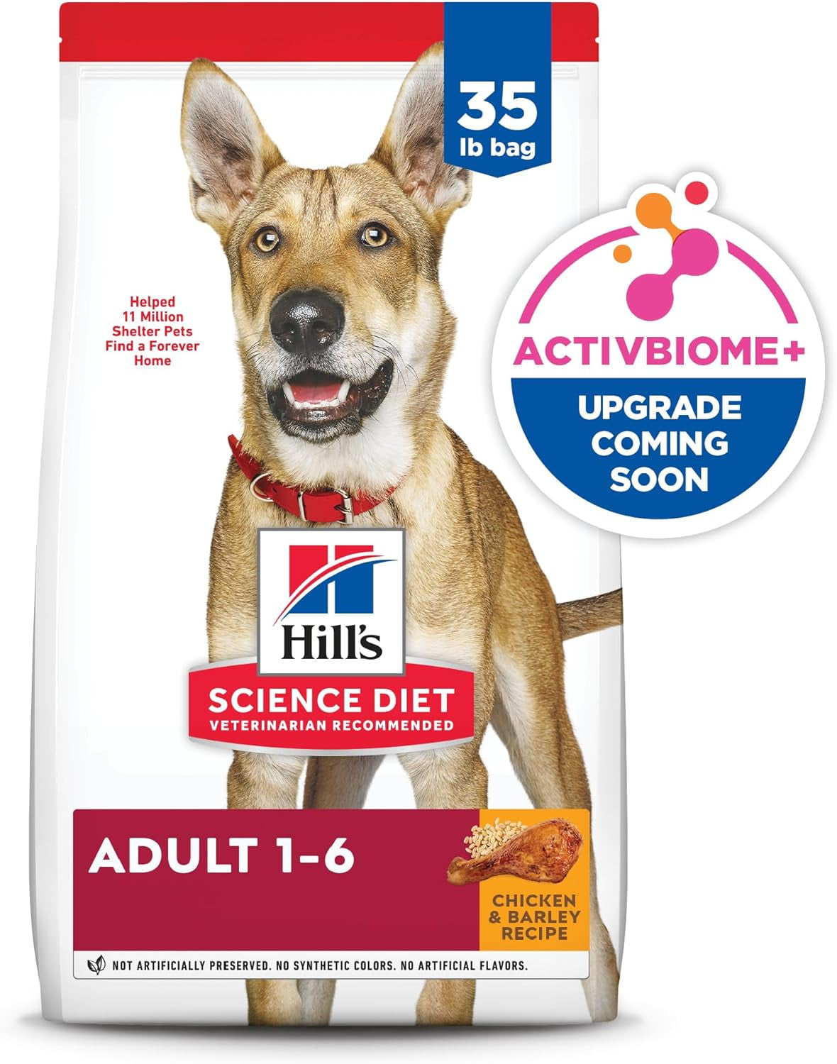 Adult 1-6 Premium Nutrition Dry Dog Food, Chicken & Barley, 35 Lb Bag (Pack of 1)