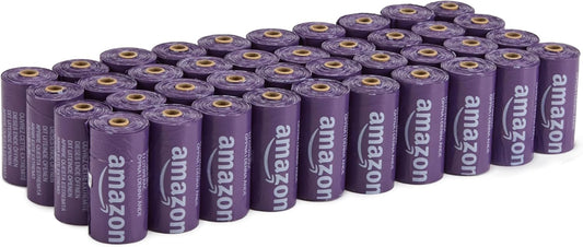 Premium Dog Poop Bags, 600 Count, Enhanced Leakproof, Premium Lavender Scented