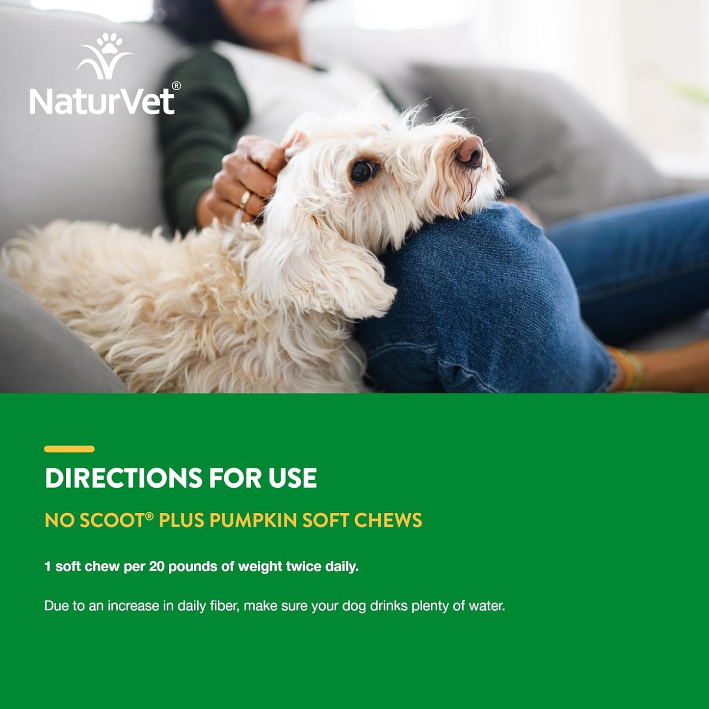 - No Scoot for Dogs - 60 Soft Chews - plus Pumpkin - Supports Healthy Anal Gland & Bowel Function - Enhanced with Beet Pulp & Psyllium Husk
