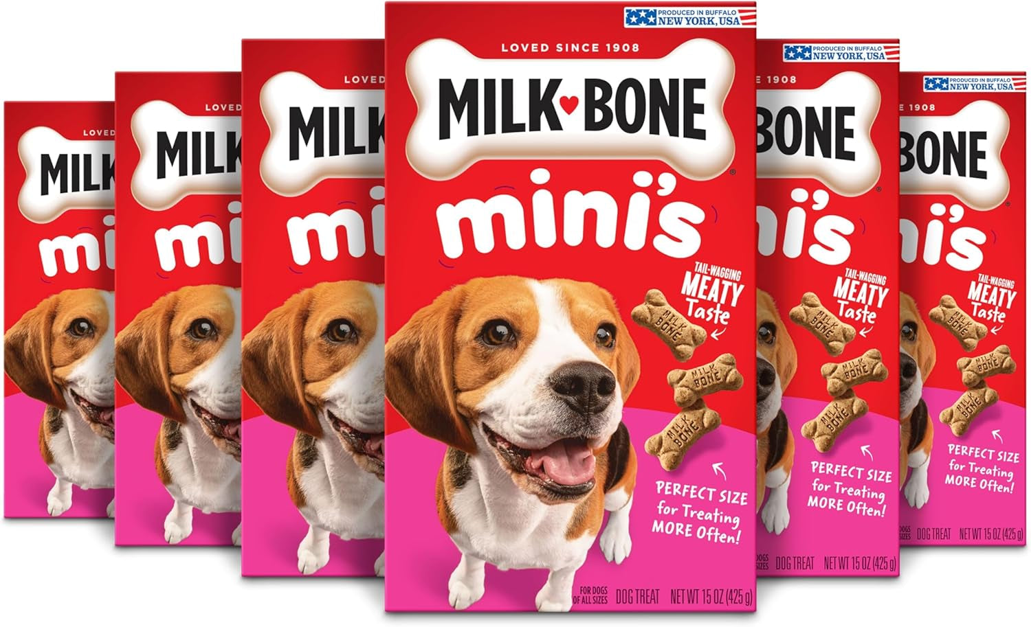 Mini'S Original Dog Biscuits - 15-Ounce (6 Count)