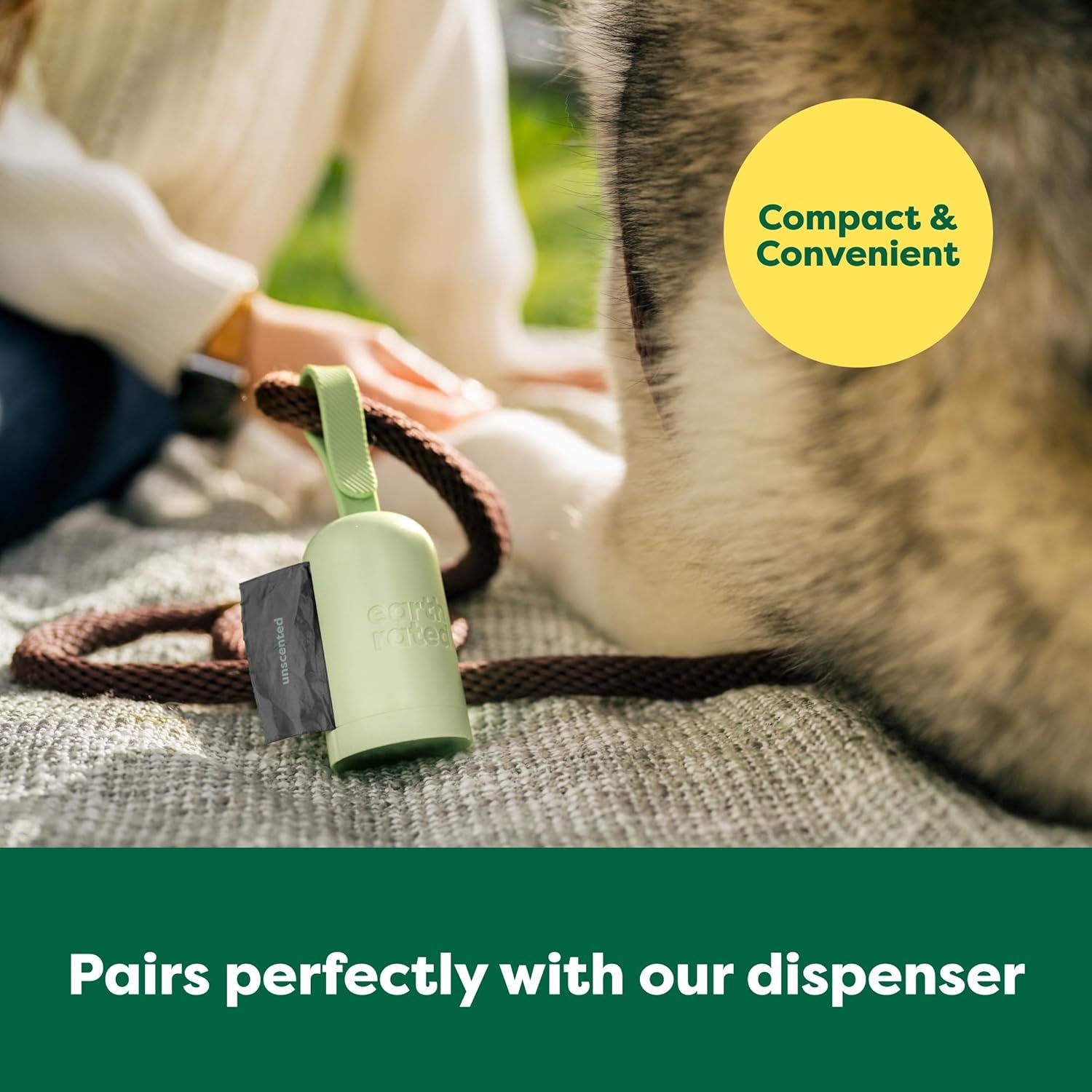 Odor-Blocking Poop Bags for Dogs with 3X Protect, Guaranteed to Block Smells & Leak-Proof Performance, Conceals Smell & Mess, Unscented, 108 Count