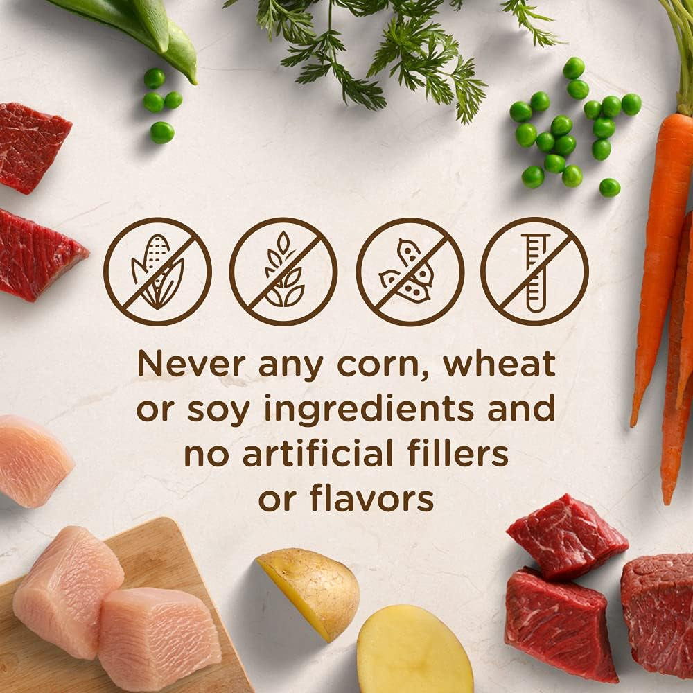 Rachael Ray Wet Dog Food Variety Pack Hearty Recipes, 6-8 Oz. Tubs, 2 Count