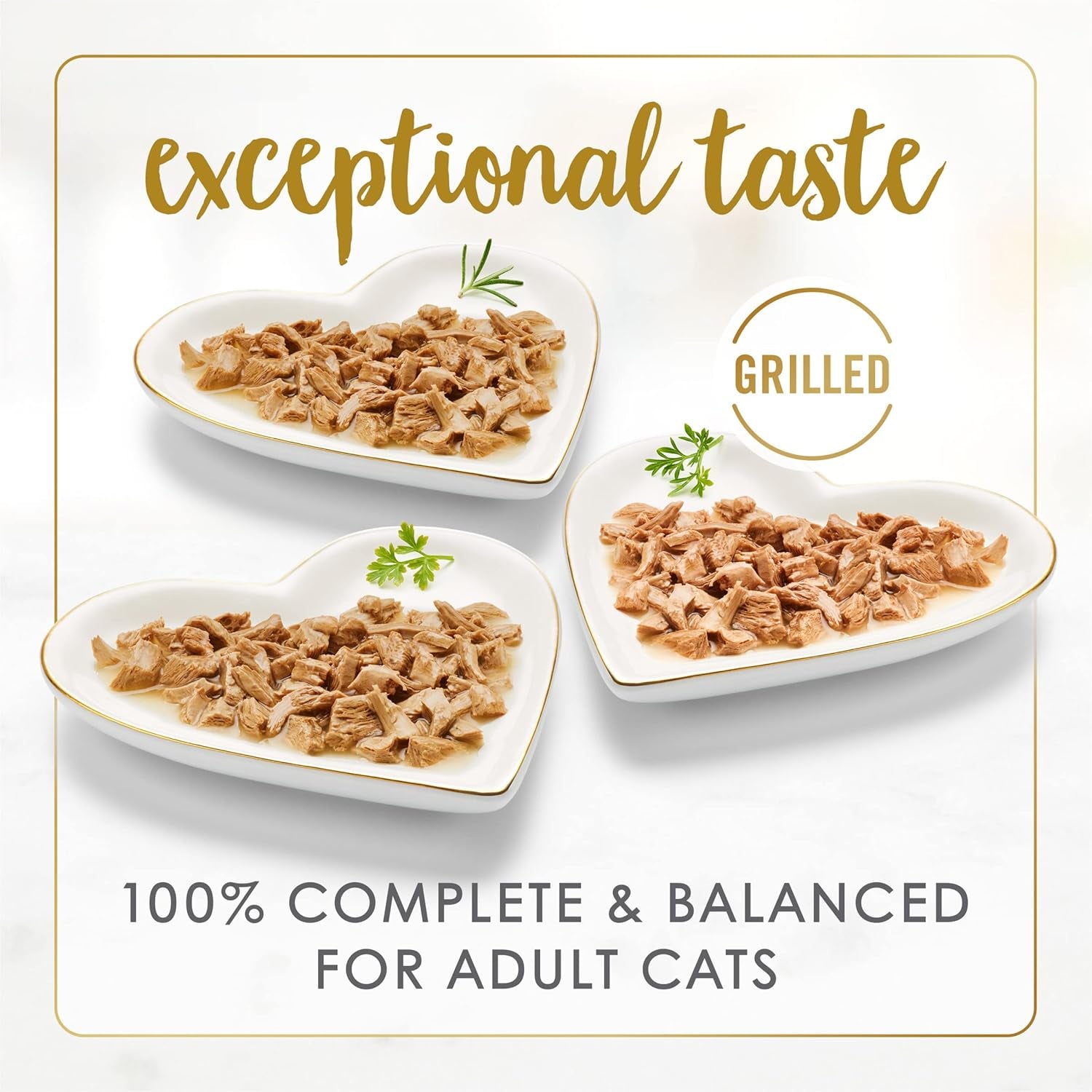 Purina  Grilled Wet Cat Food Poultry and Beef Collection Wet Cat Food Variety Pack - (Pack of 30) 3 Oz. Cans