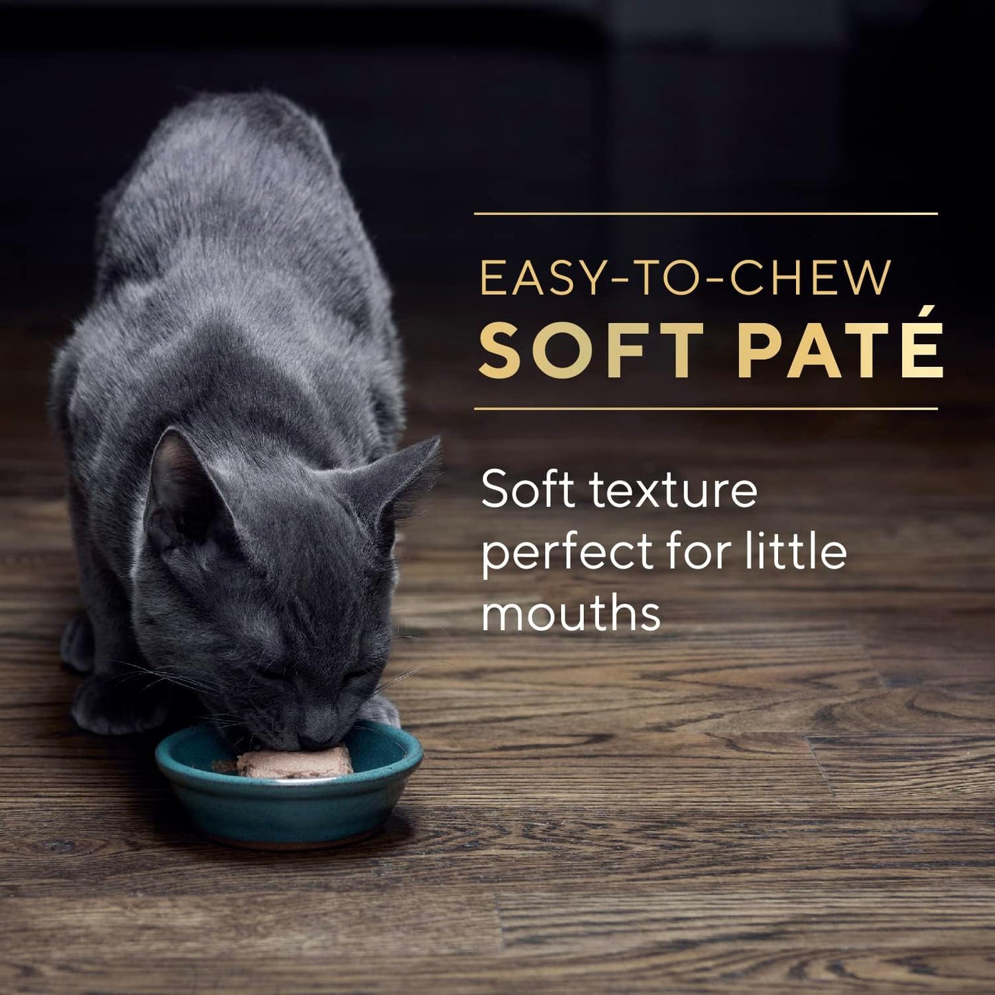 Perfect Portions Kitten Wet Cat Food Pate Chicken Entree and Salmon Entree, 2.6 Oz. Twin-Pack Trays (12 Count, 24 Servings) (Pack of 2)