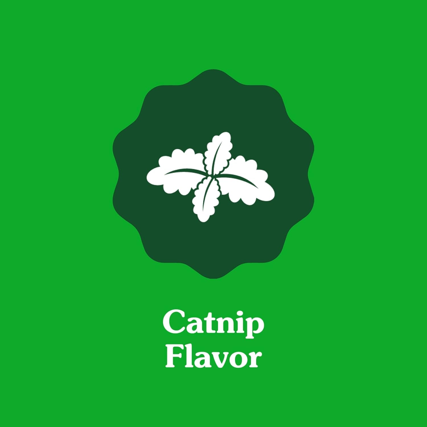 Feline Dental Cat Treats, Catnip Flavor, 21 Oz. Tub