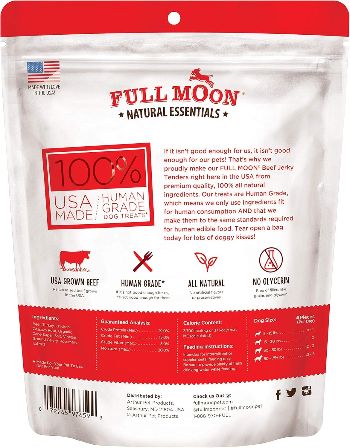 All Natural Essentials Beef Jerky Tenders Free Range Human Grade 24 Oz