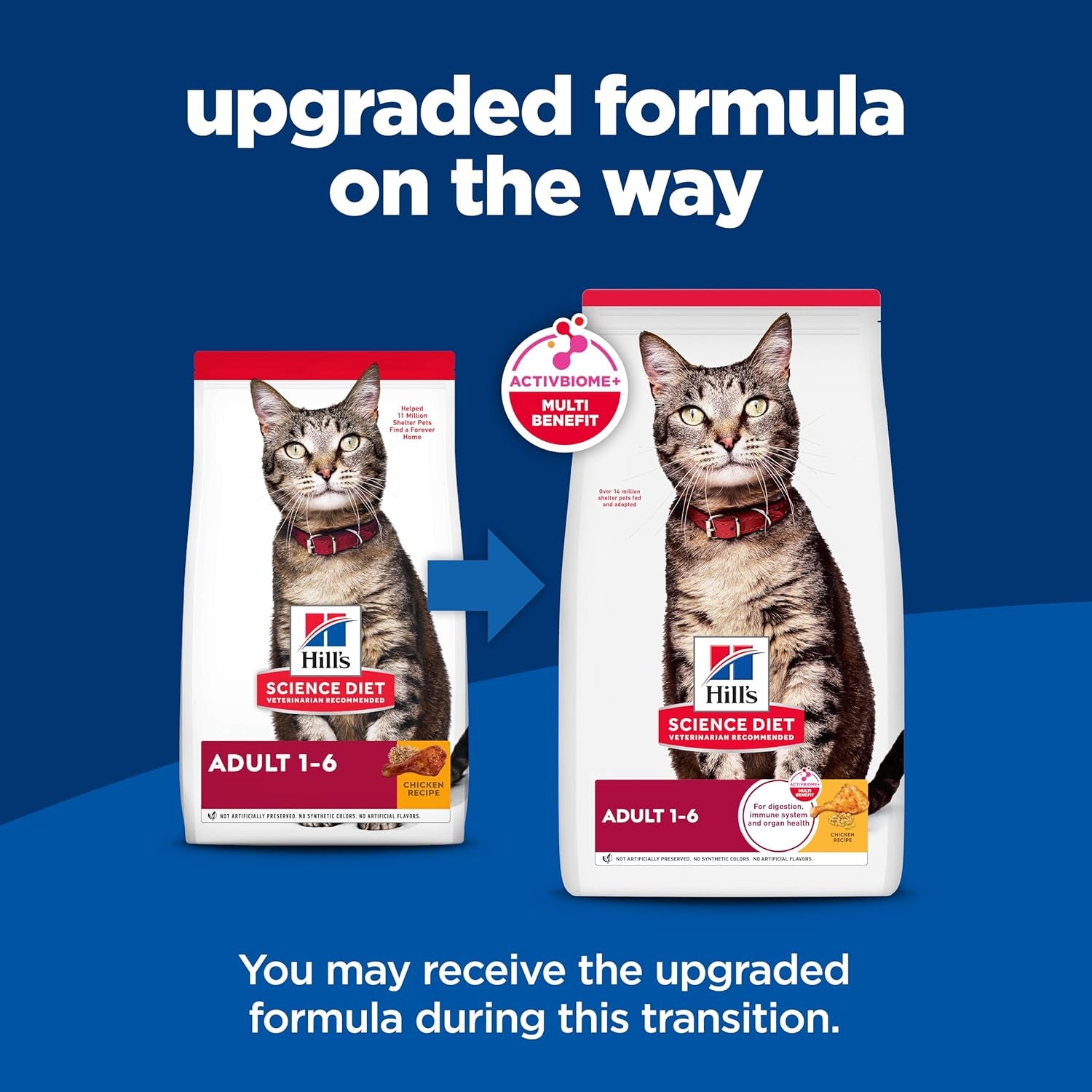 Adult 1-6, Adult 1-6 Premium Nutrition, Dry Cat Food, Chicken Recipe, 16 Lb Bag