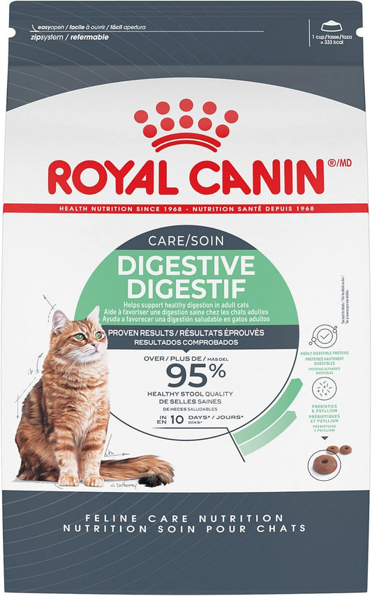 Feline Care Nutrition Digestive Care Adult Dry Cat Food, 3 Lb Bag