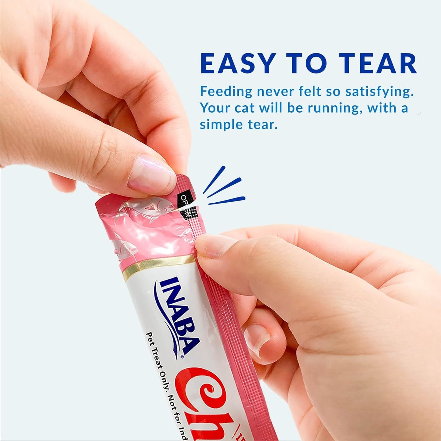 Churu Cat Treats, Grain-Free, Lickable, Squeezable Creamy Purée Cat Treat/Topper with Vitamin E & Taurine, 0.5 Ounces Each Tube, 50 Tubes, Chicken Variety