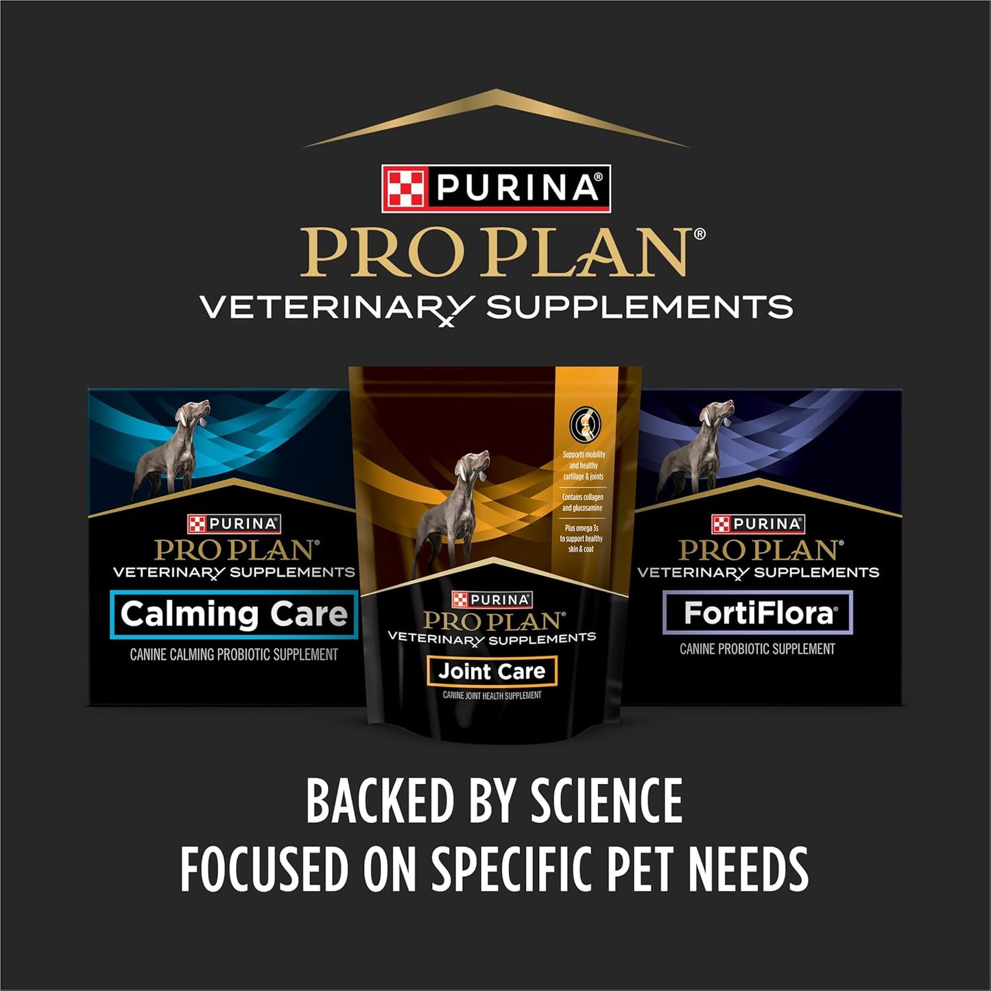 Purina Pro Plan Veterinary Supplements Fortiflora Chewable Dog Probiotic Supplement Tablets - 45 Ct. Canister