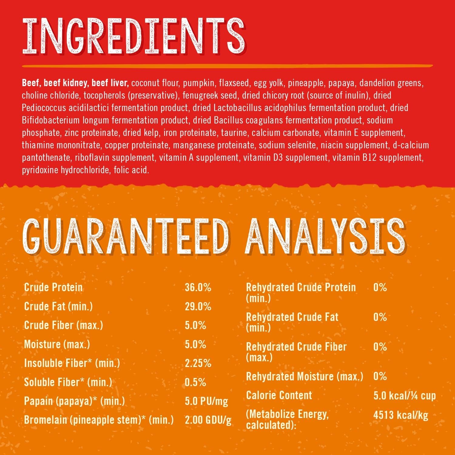 Freeze-Dried Raw Dog Food for Digestive Health - Grass-Fed Beef Dinner Morsels - Natural Solution for Sensitive Stomach, Gas & Firm Stools - Premium Raw Nutrition - 13Oz