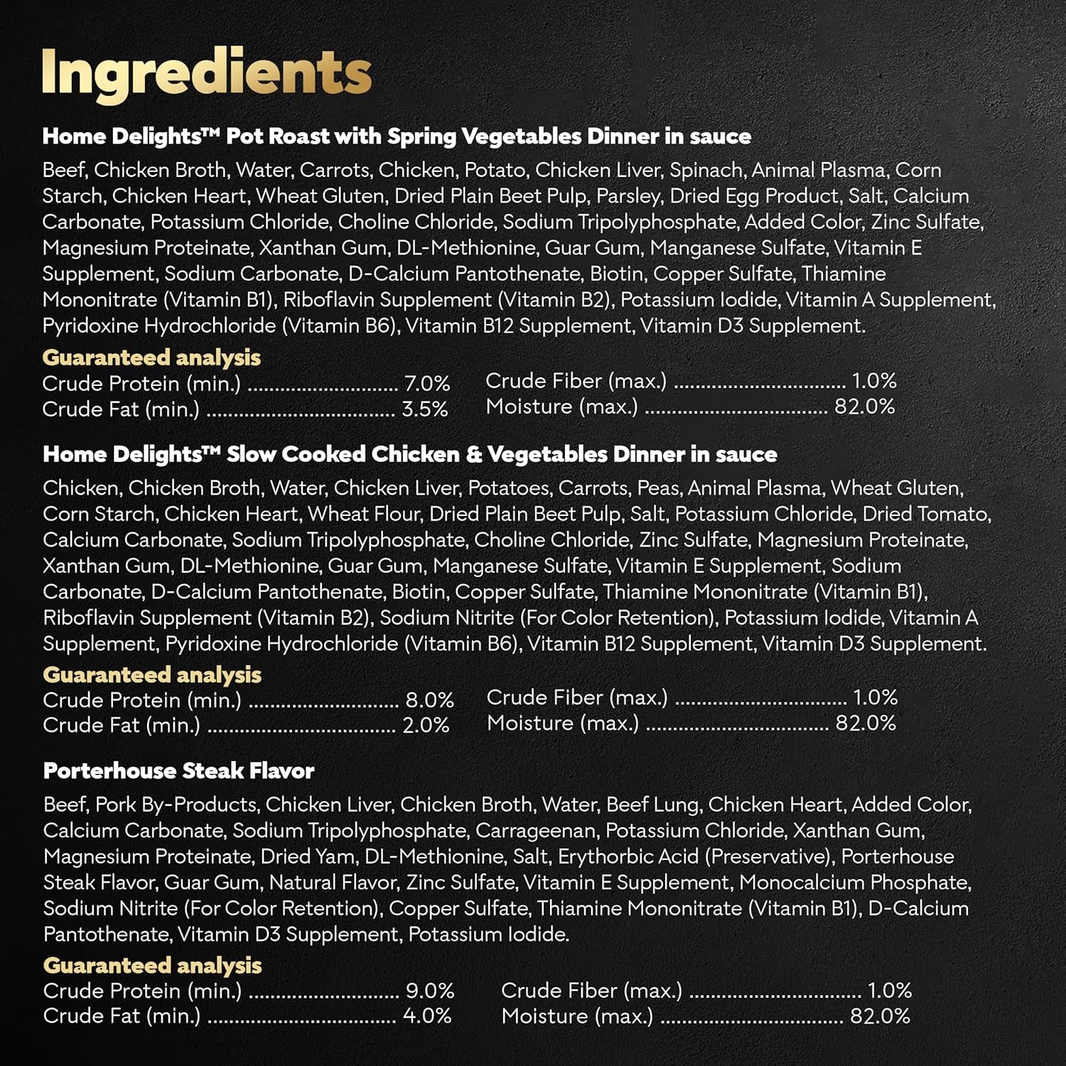 Wet Dog Food Home Delights & Classic Loaf in Sauce, Variety Pack, 3.5 Oz. (36 Count, Pack of 1)