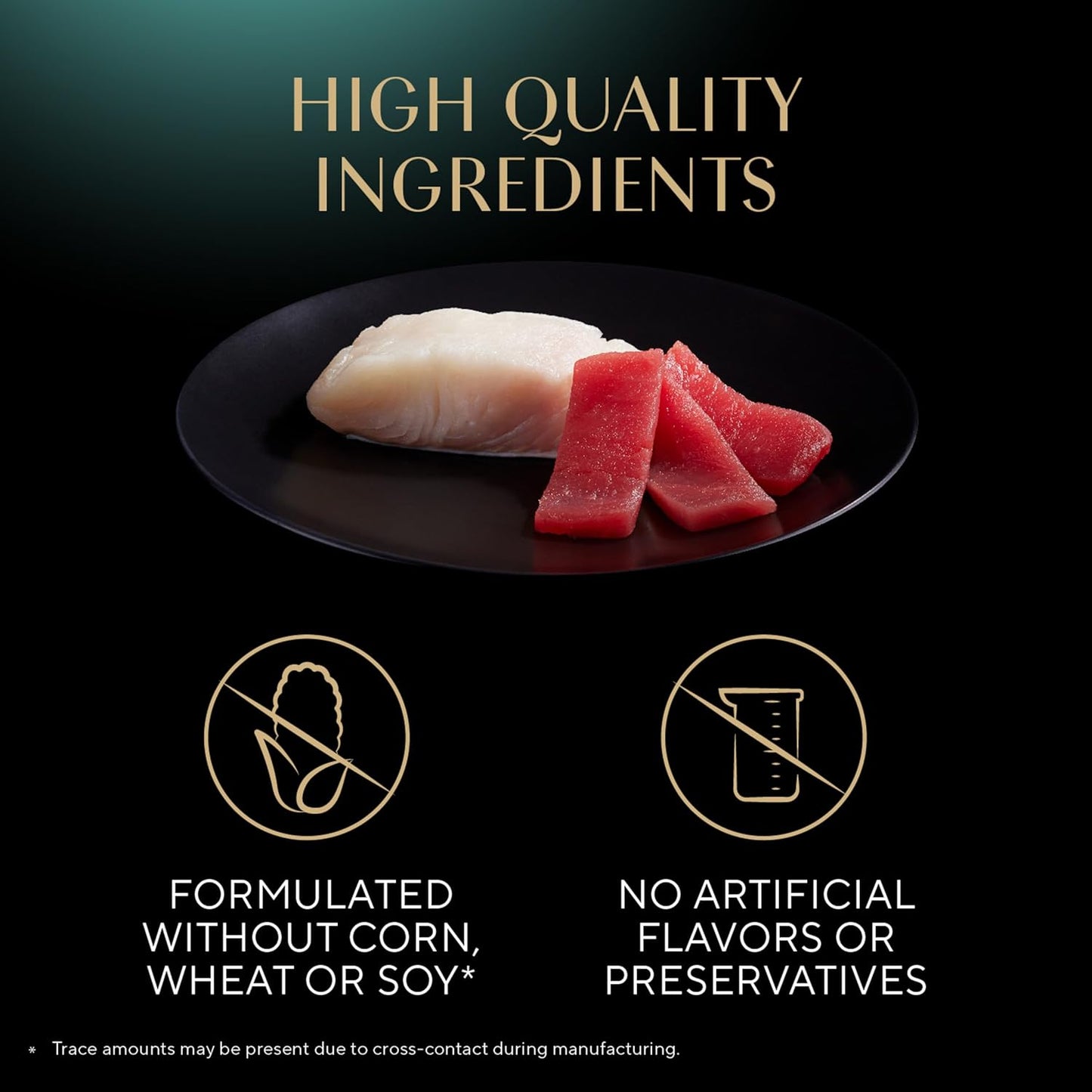 Perfect Portions Wet Cat Food Pate Tender Whitefish and Tuna Entree, 2.6 Oz. Twin-Pack Trays (24 Count, 48 Servings)