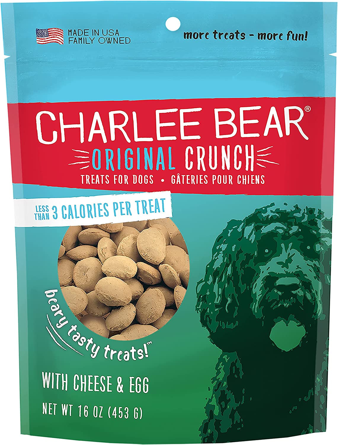 Dog Treat, 16-Ounce, Cheese/Egg