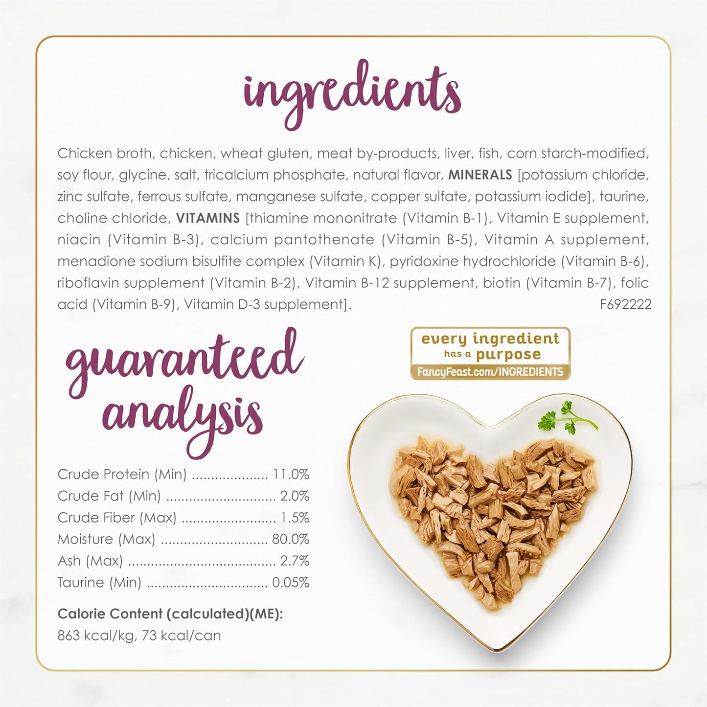 Purina  Grilled Wet Cat Food Chicken Feast in Wet Cat Food Gravy - (Pack of 24) 3 Oz. Cans