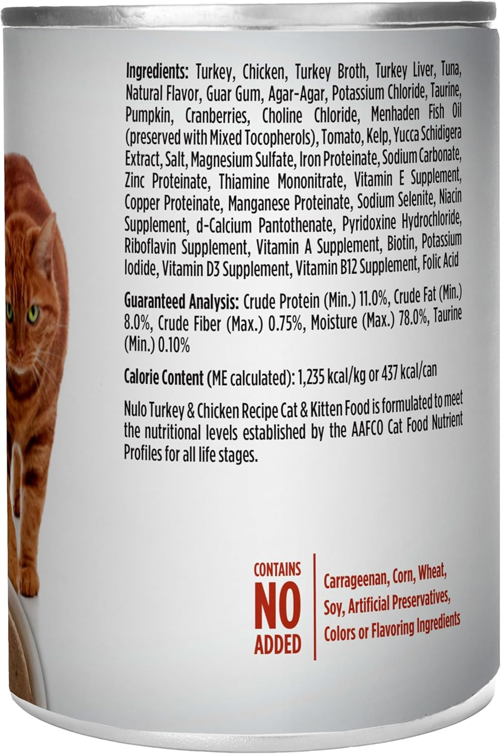 Turkey & Chicken Recipe Pate Wet Canned Cat Food, 12.5 Ounce (Pack of 12)