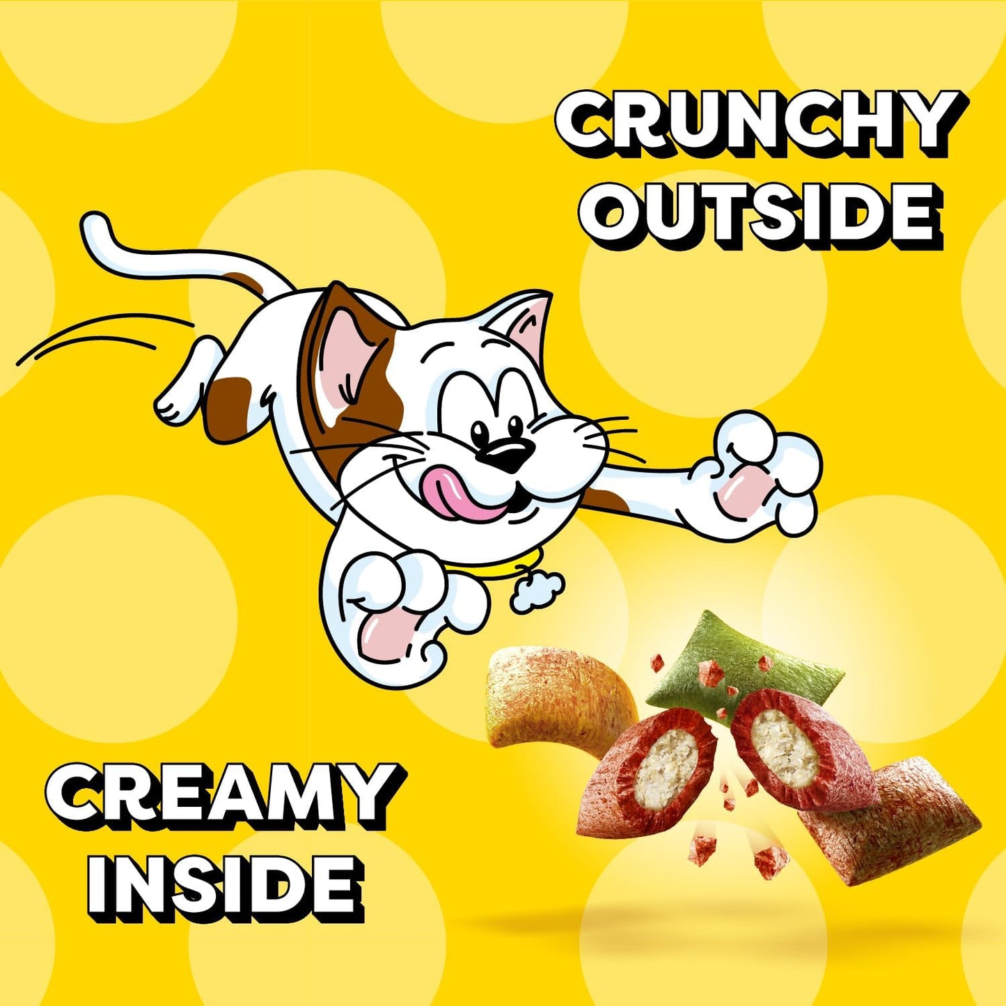 Shakeups Crunchy and Soft Cat Treats, Clucky Carnival Flavor, 5.29 Oz. Pouch