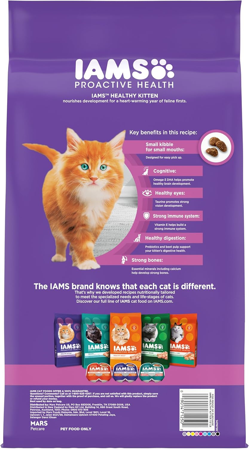 Proactive Health Healthy Kitten Dry Cat Food with Chicken, 7 Lb. Bag