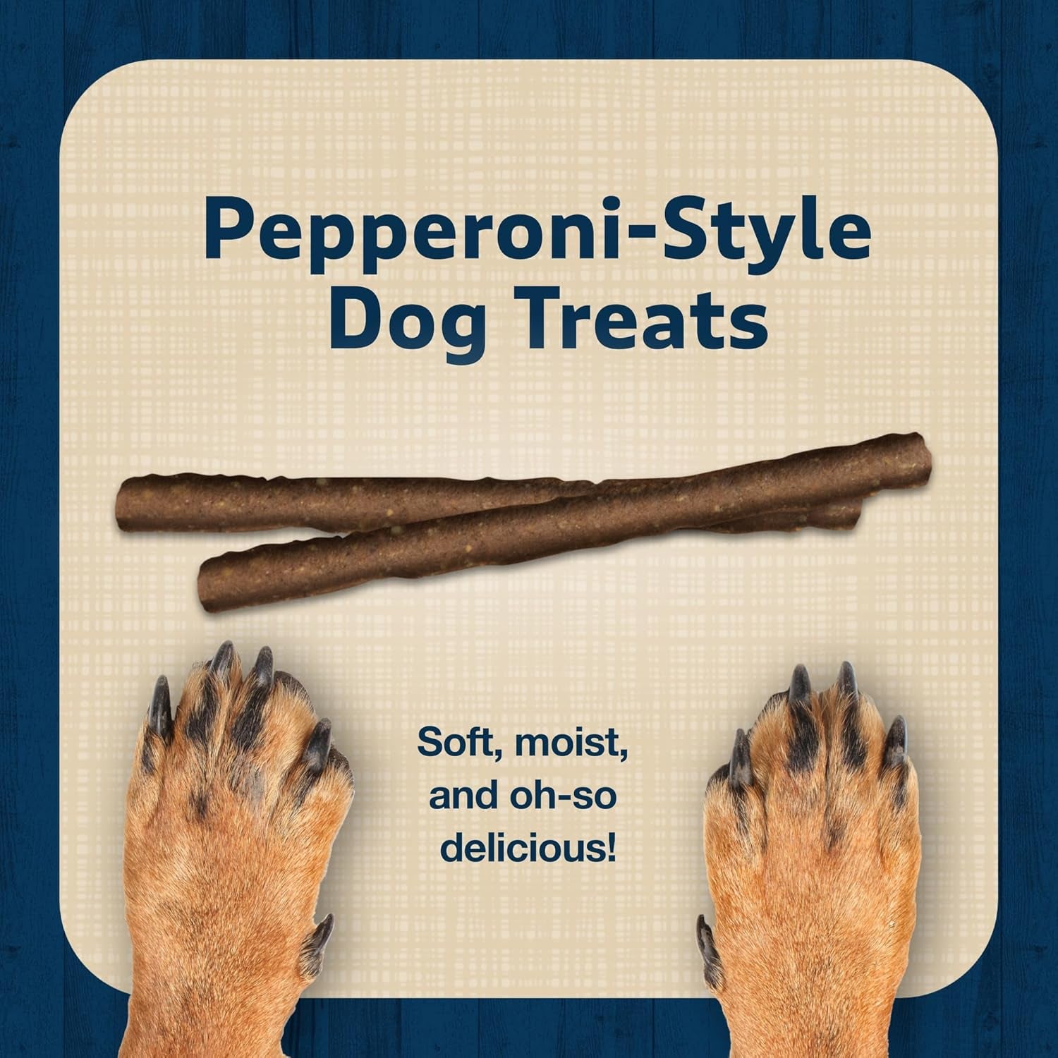 Stix Pepperoni-Style Dog Treats Made with Natural Ingredients, Beef Recipe, 13-Oz Bag