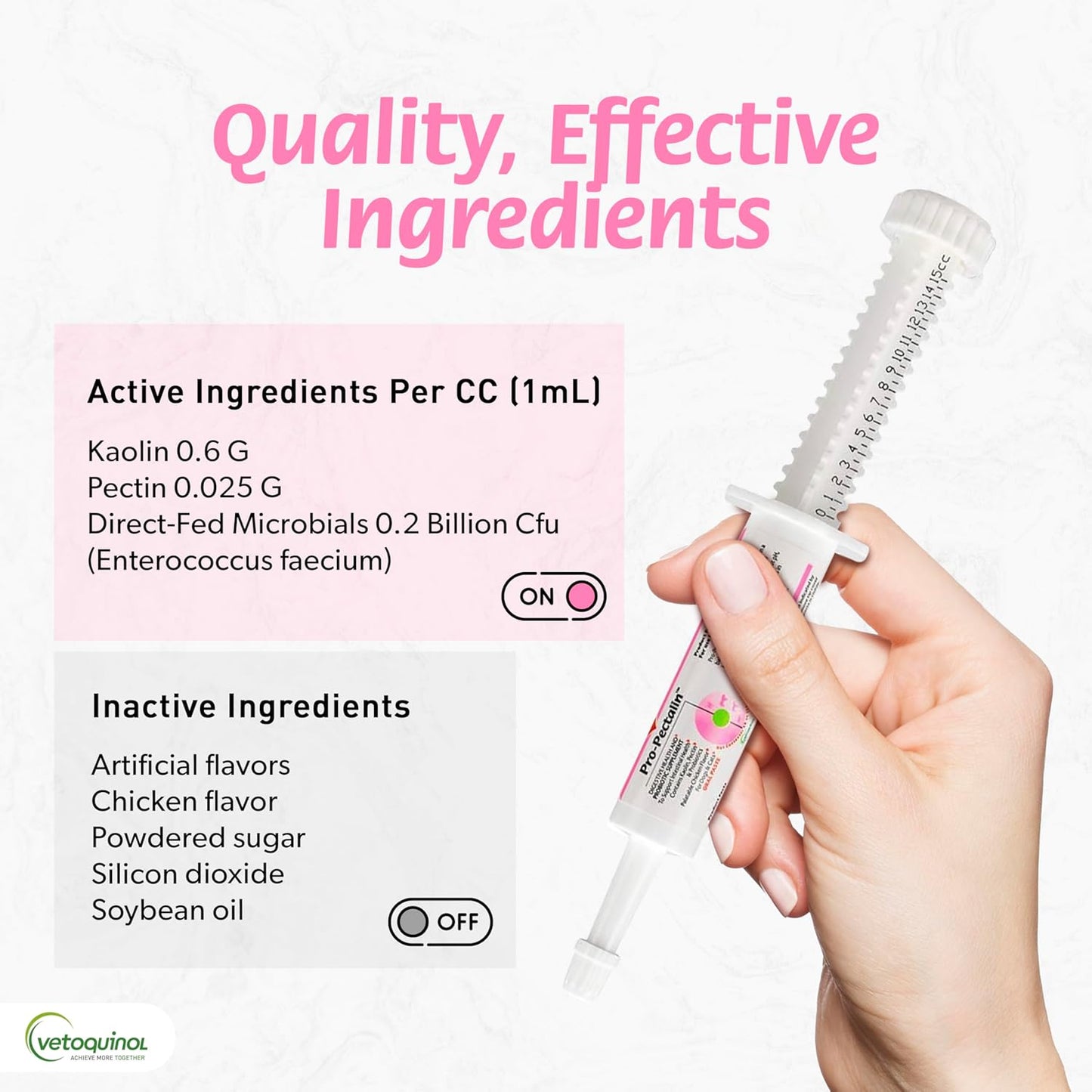 Pro-Pectalin Oral Paste for Dogs & Cats, Helps Relieve Occasional Diarrhea, Situational Diarrhea Relief with Kaolin and Pectin, Contains Beneficial Probiotic Bacteria, 30Cc - Pack of 2