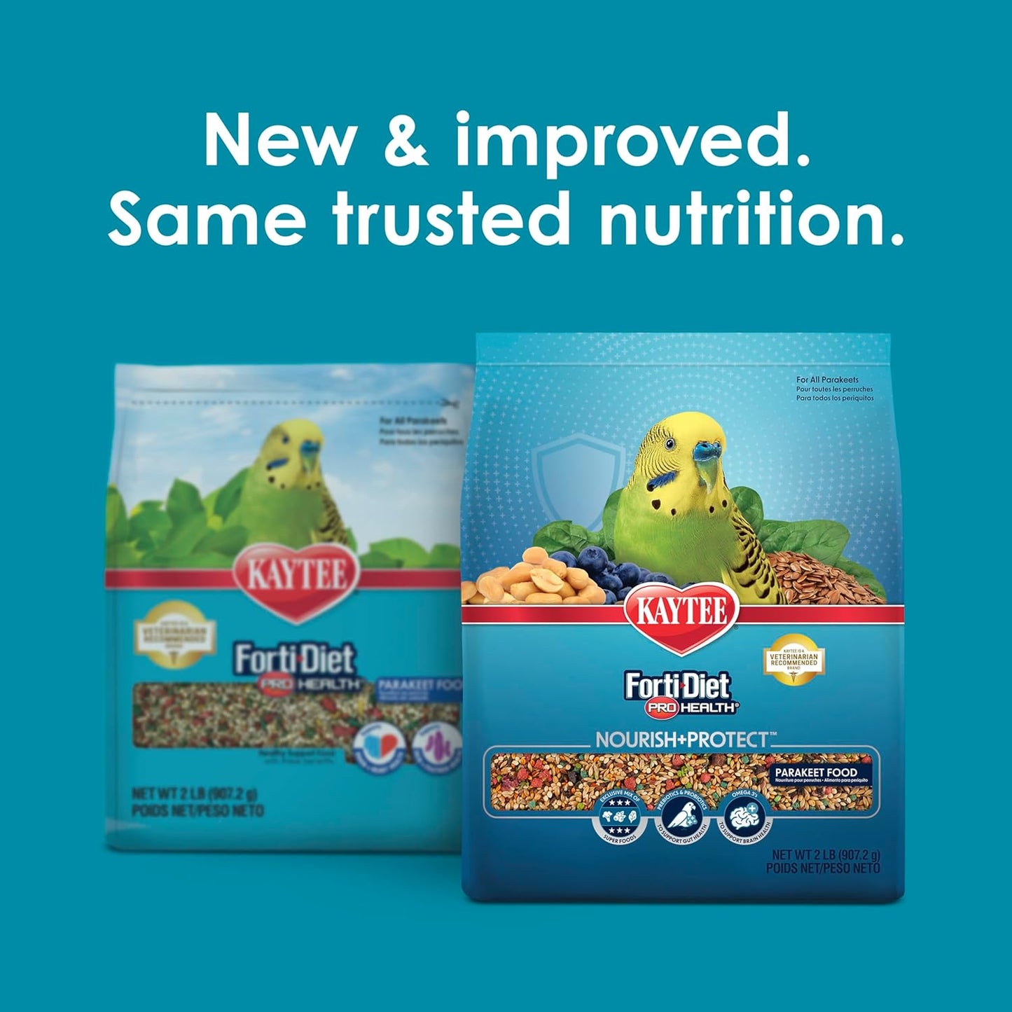 Forti-Diet Pro Health Parakeet Food 2Lb