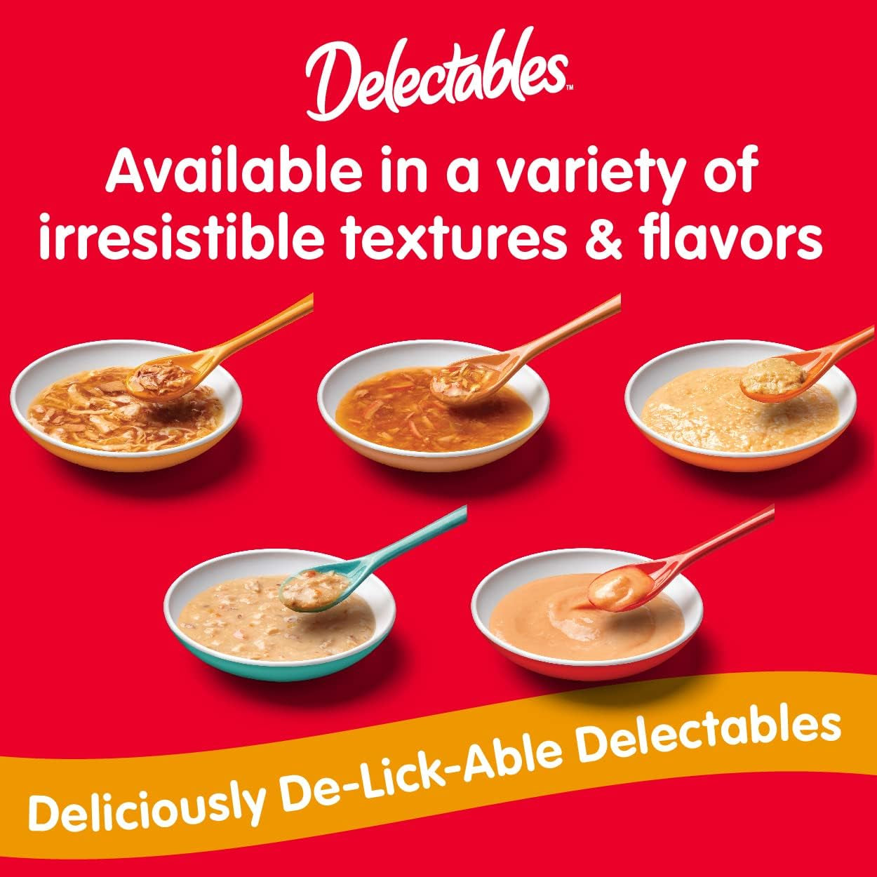 Delectables Bisque Variety Pack Lickable Cat Treat, 30 Count (Pack of 1)
