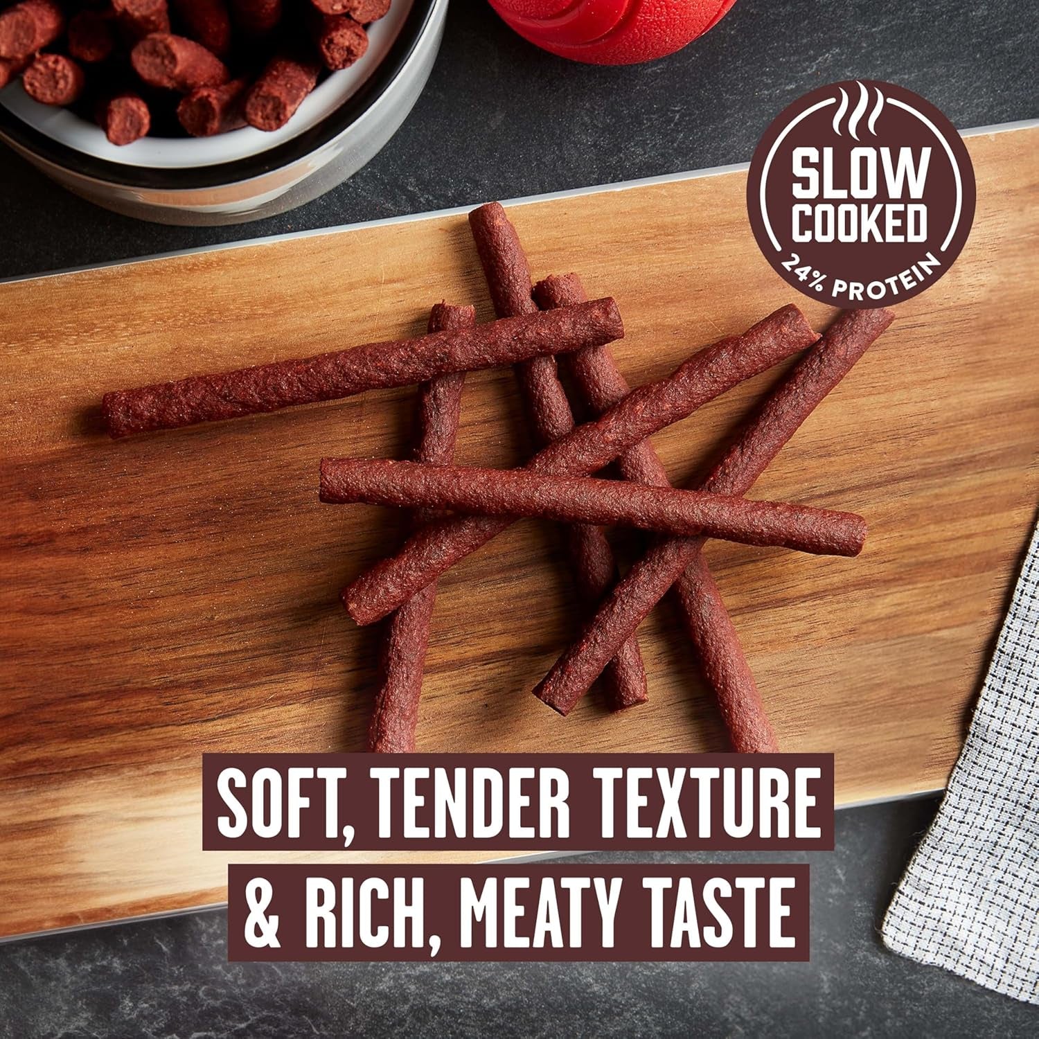 Dog Treats, Original Beef Flavor, 22.5 Ounce, Made with Real Beef