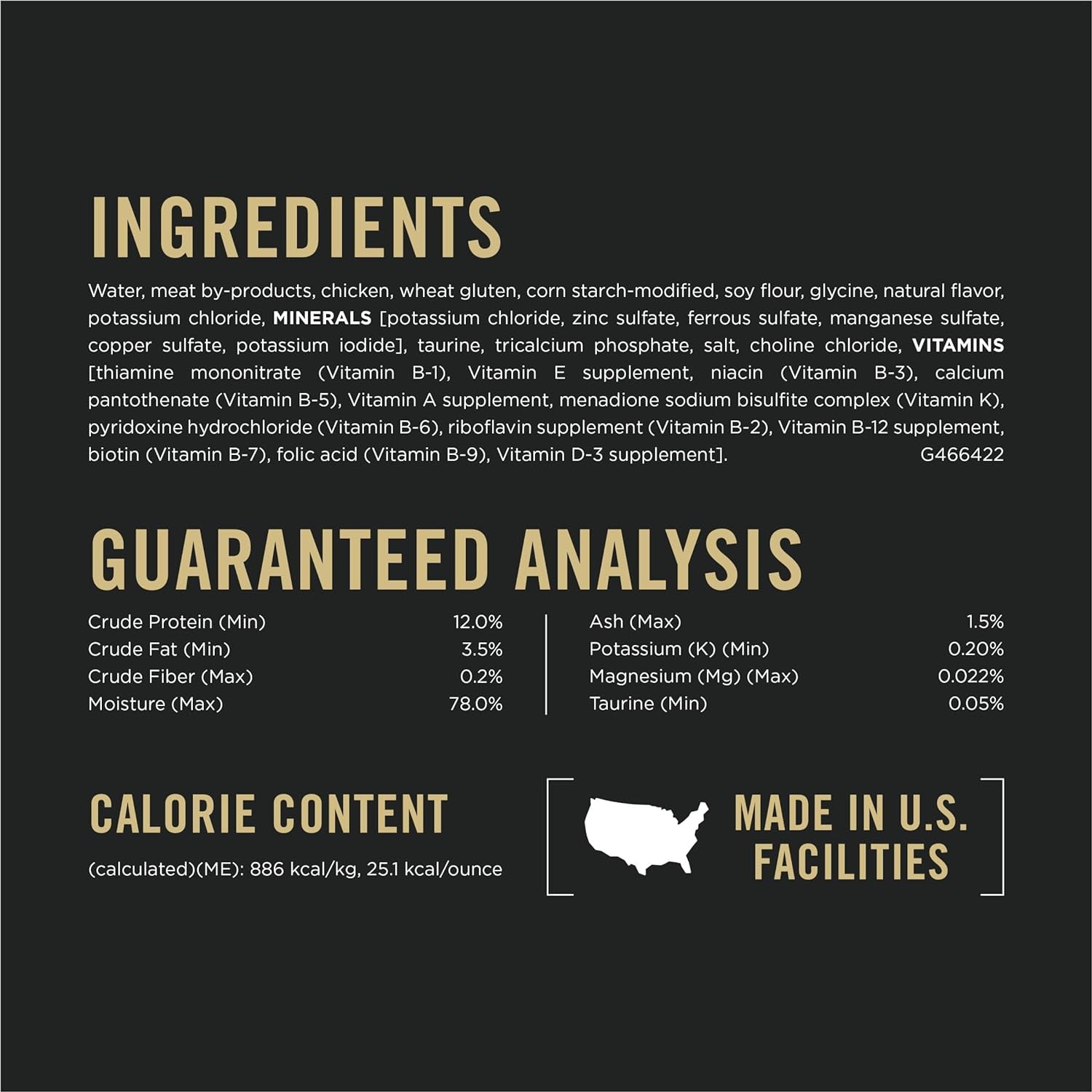 Urinary Tract Health Chicken Entree in Gravy Cat Food - (Pack of 24) 3 Oz. Pull-Top Cans