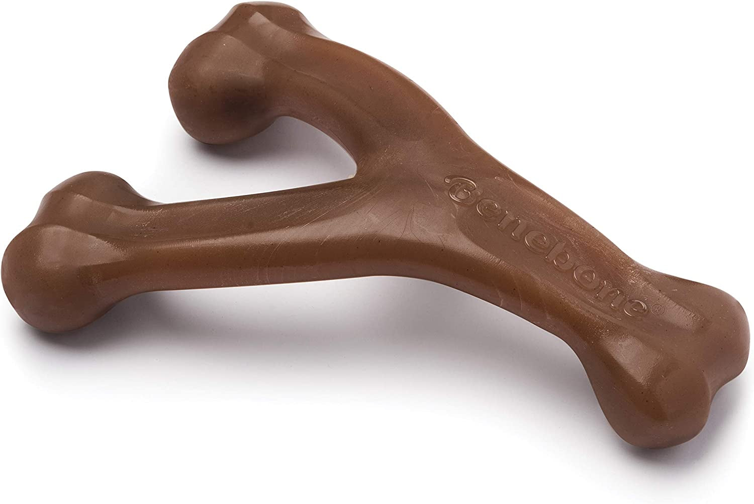 Peanut Butter Flavored Wishbone Chew Toy