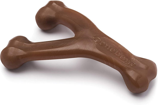 Peanut Butter Flavored Wishbone Chew Toy