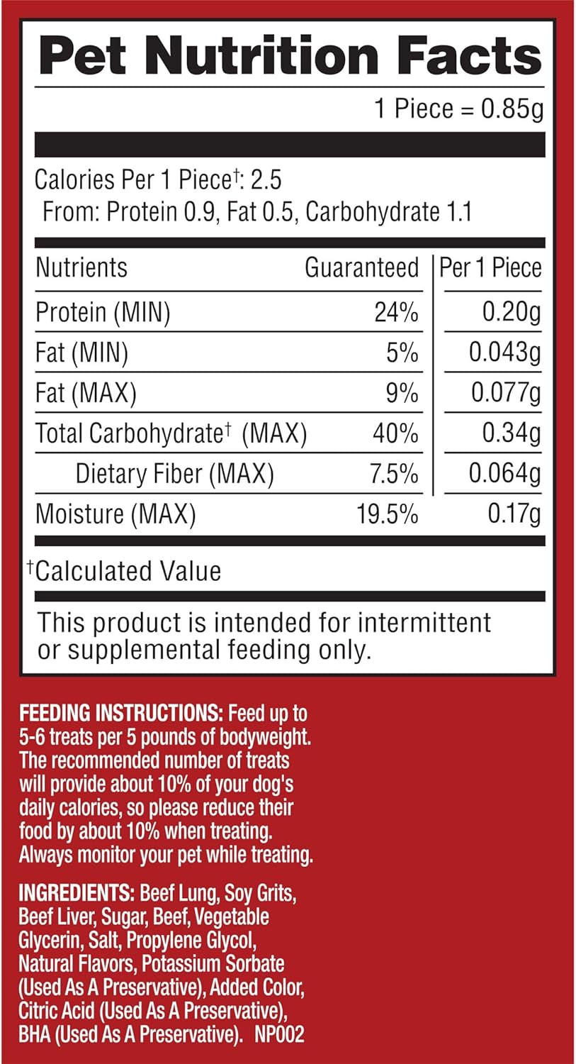 Training Dog Treats, Original Beef Flavor, 5.6 Ounce (Pack of 8), Made with Real Beef, Bite Size Rewards