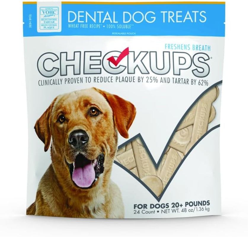 Dental Dog Treats, 24 Treats - 48 Oz.