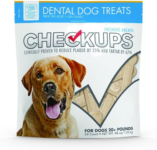 Dental Dog Treats, 24 Treats - 48 Oz.