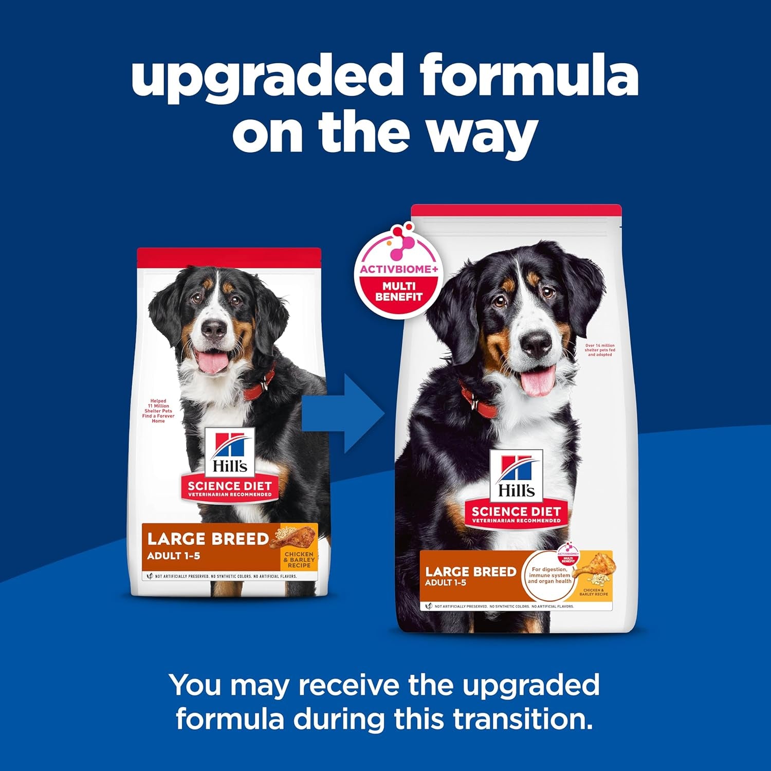 Large Breed, Adult 1-5, Large Breed Premium Nutrition, Dry Dog Food, Chicken & Barley, 35 Lb Bag