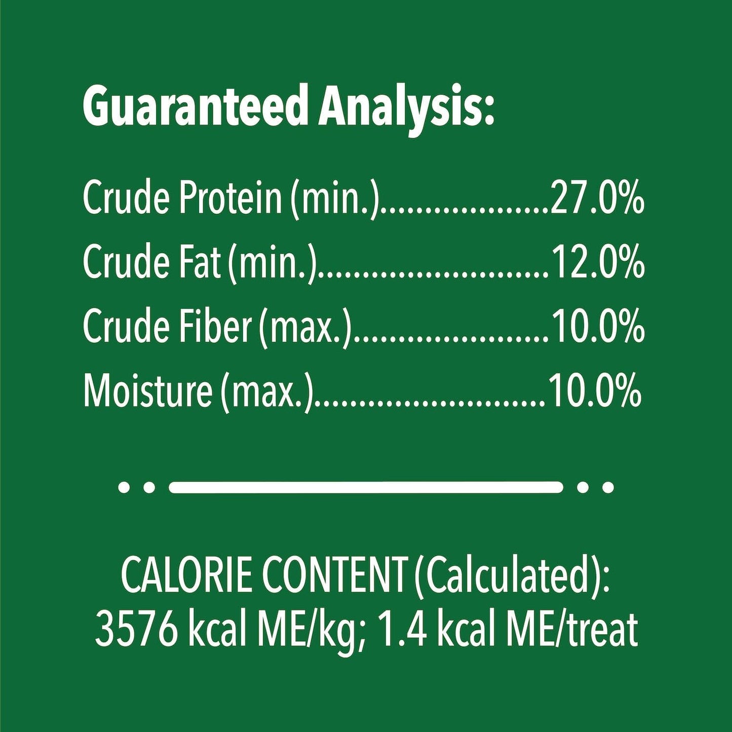 Feline Adult Dental Cat Treats, Oven Roasted Chicken Flavor, 21 Oz. Tub