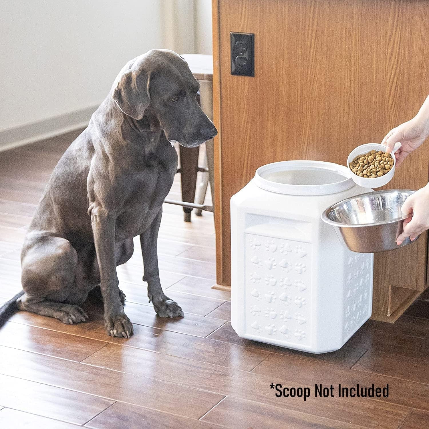 Vittles Vault Pet Food Storage Containers - Sealed Dog and Cat Food Storage Container, Fits up to 35Lbs, Made in the USA - [12"L X 16.75"H]