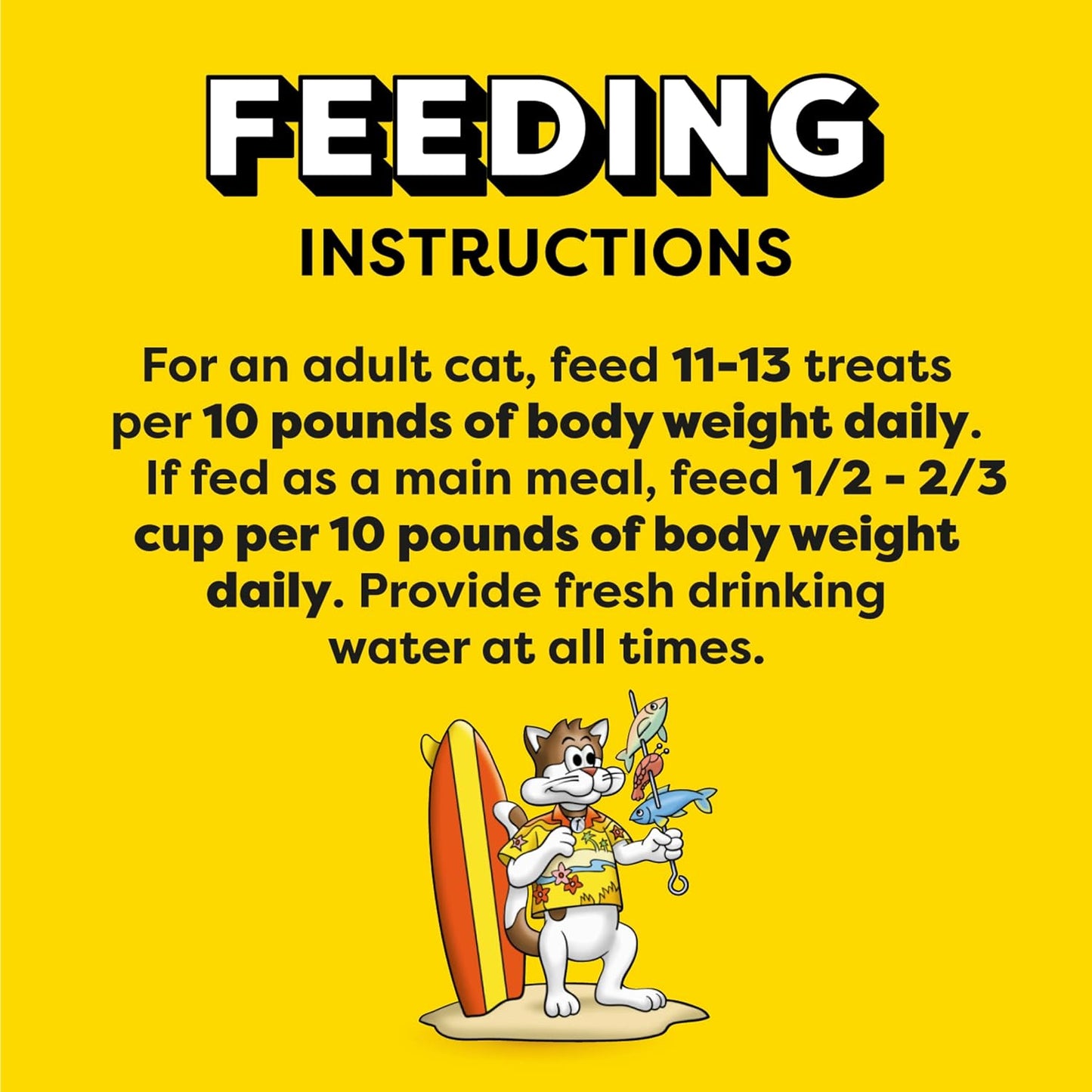 Mixups Surfer'S Delight Flavor Crunchy and Soft Cat Treats, 30 Oz. Tub