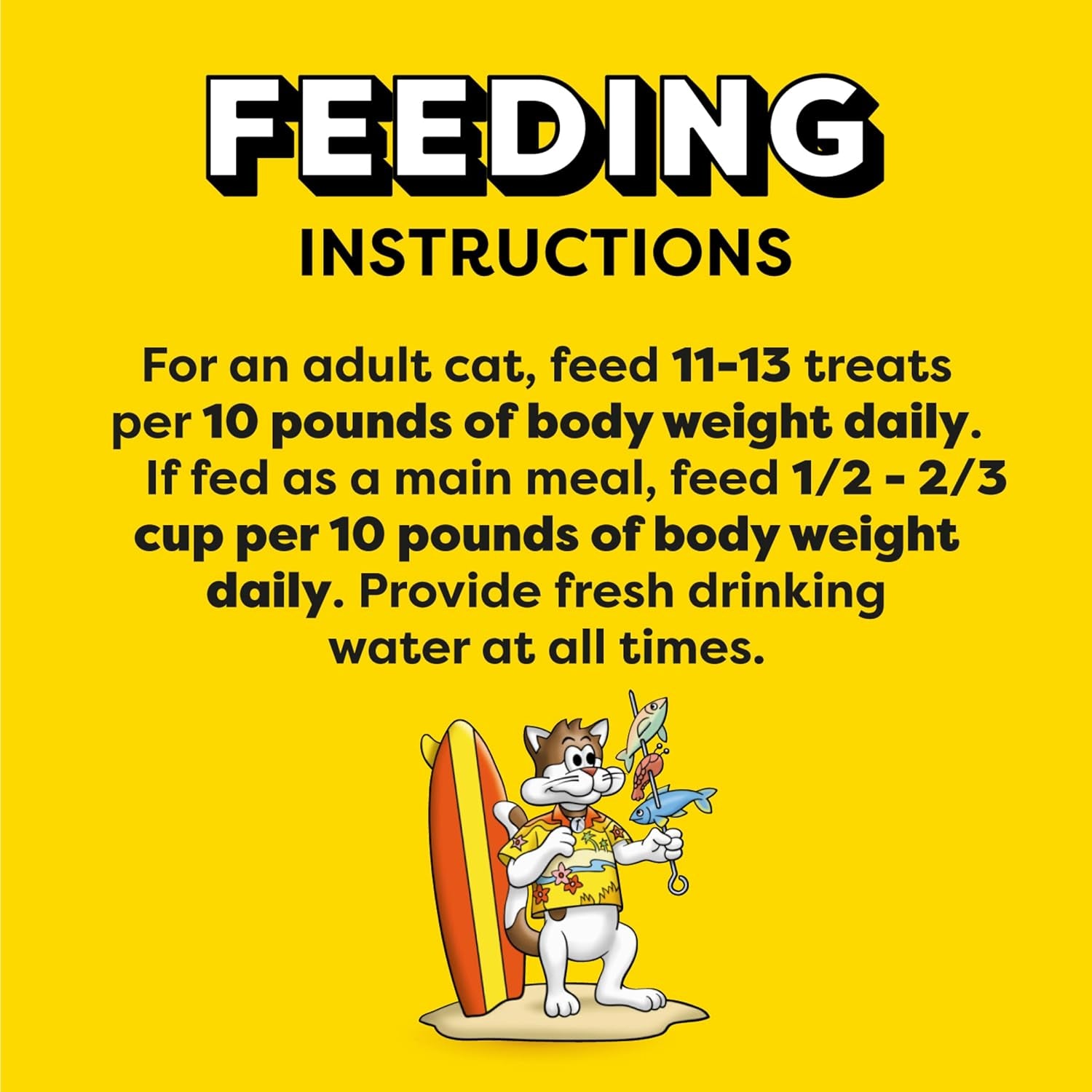Mixups Surfer'S Delight Flavor Crunchy and Soft Cat Treats, 30 Oz. Tub