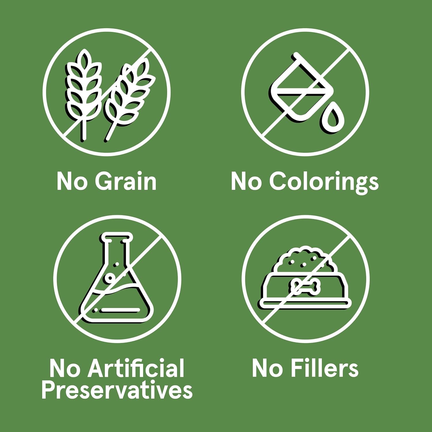 Real Meat Air Dried Dog Food W/Real Beef - 2Lb Bag of Usa-Crafted Grain-Free Real Meat Dog Food Sourced from Hormone-Free, Free-Range, Grass-Fed Beef - Digestible, All Natural, High Protein Beef