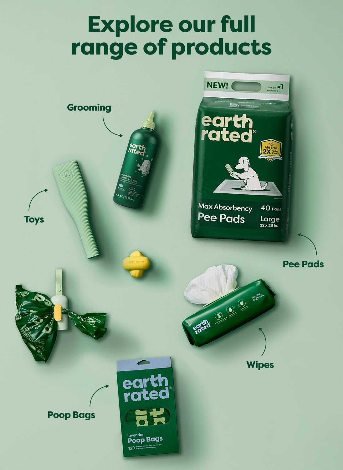 Max Absorbency Puppy Pee Pads for Dogs Absorbs 2X Faster & 2X More, Leak-Proof, Odor Control Potty Training, Unscented, XL, 28” X 34”, 40 Count