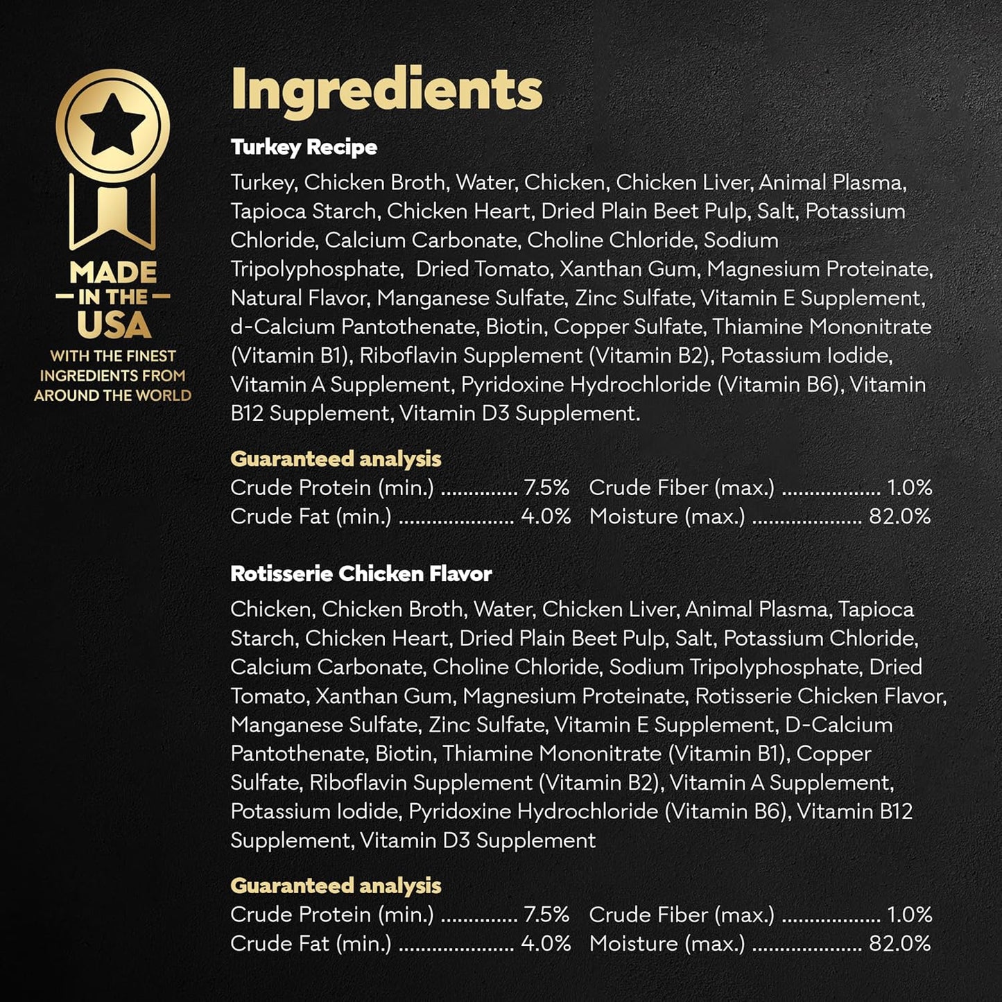 Filets in Gravy Adult Wet Dog Food, Poultry Lovers Multipack, 3.5 Oz. (12 Count, Pack of 2)